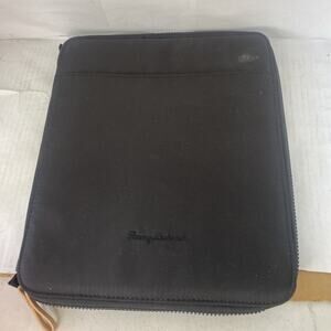 Tommy Bahama Black Nylon Tablet Pouch Organizer
